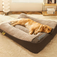 Luxus-Orthopädisches Hundebett mit Wirbelsäulenschutz